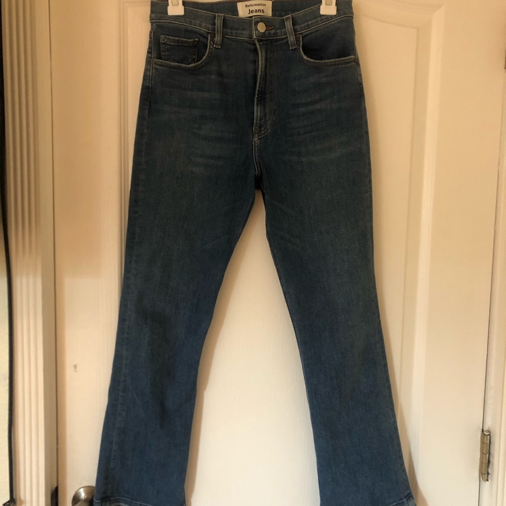 Reformation Demi Bootcut Jeans